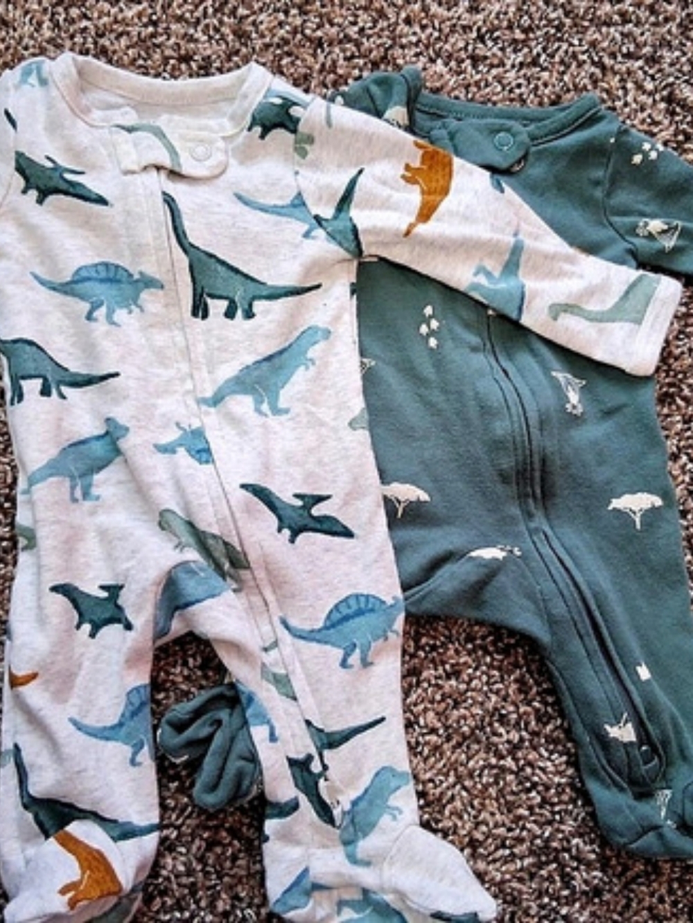 Carter's Dinosaur Baby Footie Bodysuit